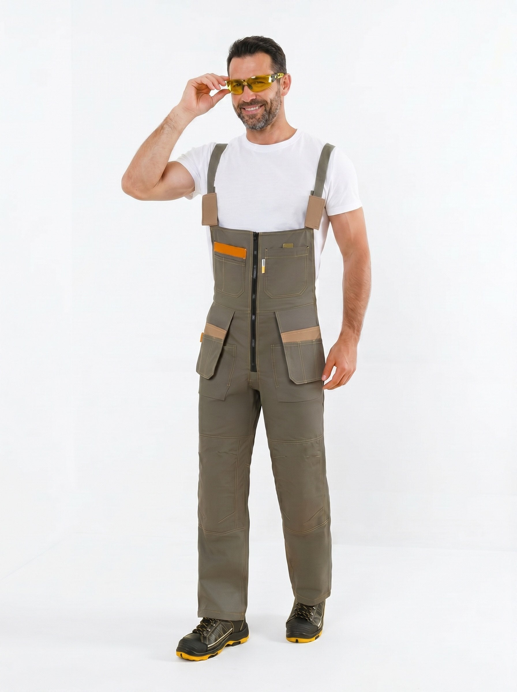 GENESIS™ Men's Stain-Resistant Utility Bib Overalls