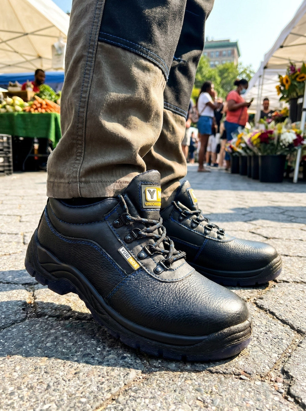 Men's UnionShoes™ 4" Leather Composite Toe Work Shoe