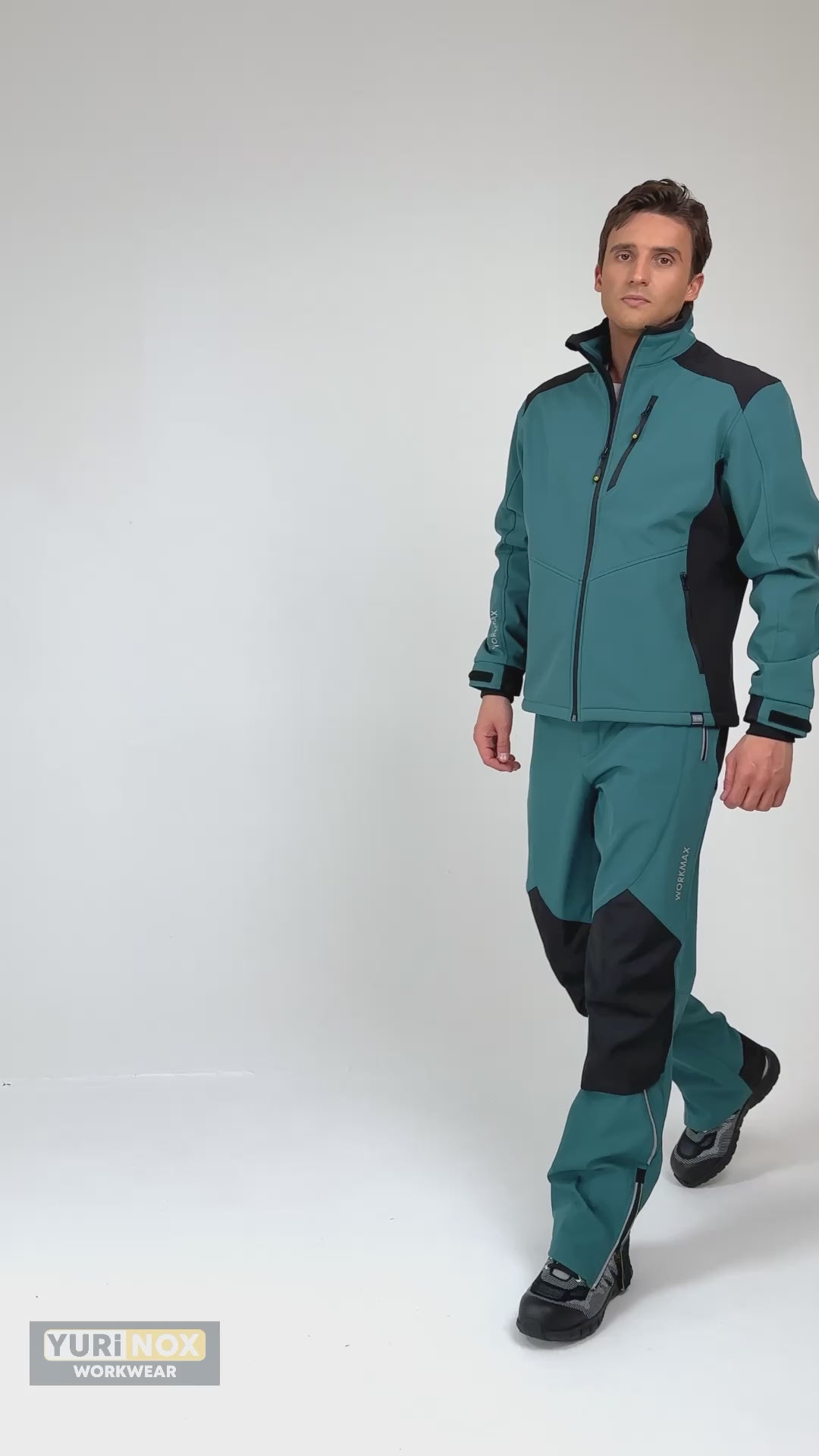 WORKMAX Men's Waterproof Softshell Work Jacket – YURINOX WORK WEAR
