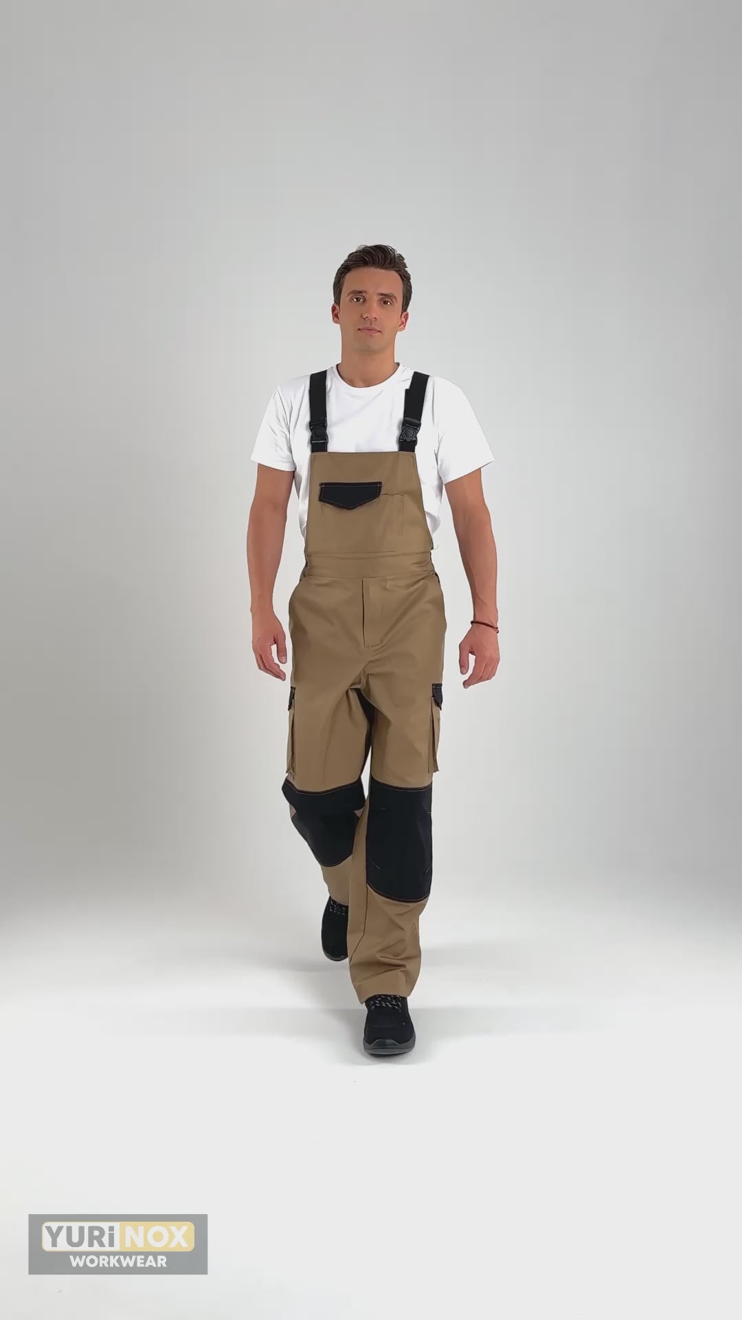 STATUS ™ Men's Regular Fit Shrink Resistant Work Bib Overalls