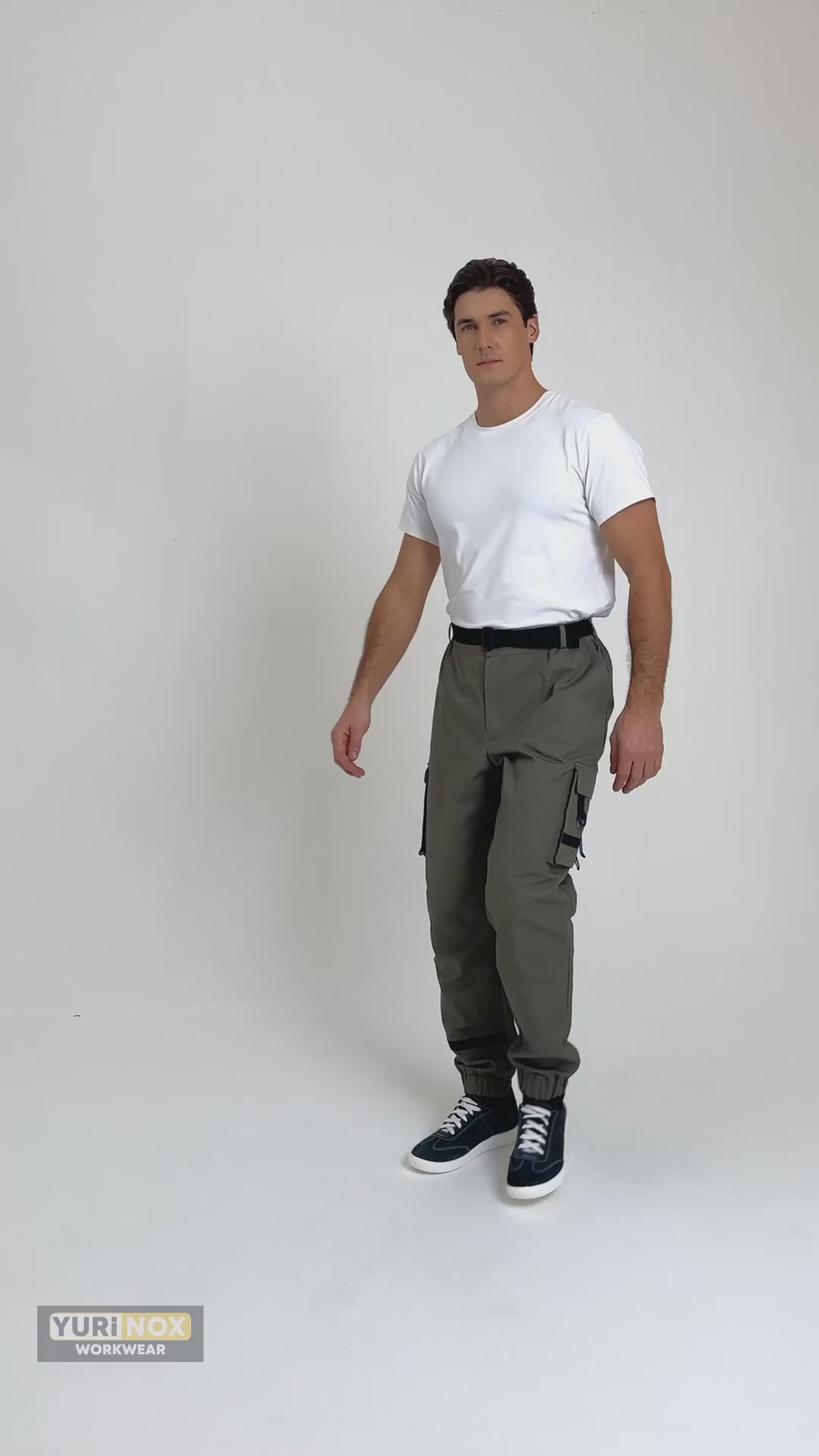 COTTURA™ Men's Canvas Cargo Work Joggers