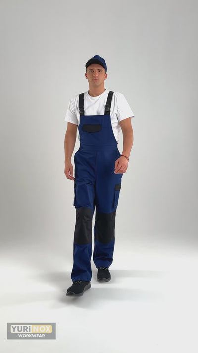 STATUS ™ Men's Regular Fit Shrink Resistant Work Bib Overalls