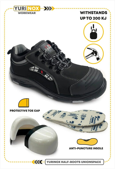 Men's UnionSpace™ 4" Slip-resistant  Waterproof Composite Toe Work Shoe