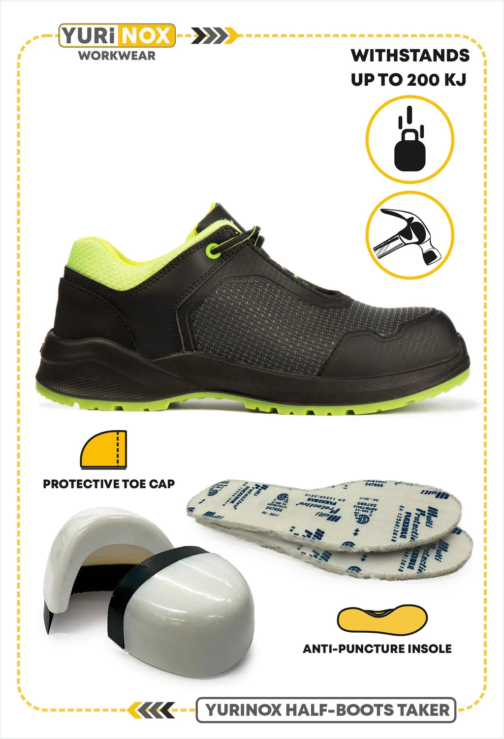 YURINOX HALF-BOOTS TAKER